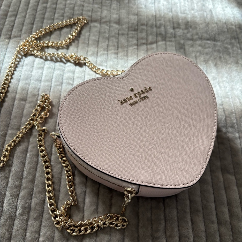 Kate Spade Blush Heart Crossbody Bag